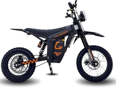 kugookirin Wish 01 SE Electric Dirt Bike – 1500W High-Torque Off-Road EV – 50 KM/H Max Speed with 48V/21AH Long-Range Battery – Pro Hydraulic Brakes & 3-Speed Modes – Adult Electric Motocross Scooter on Amazon.ae - Price Tracker