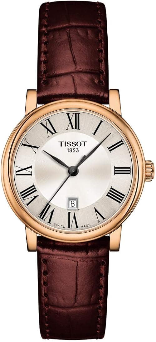 Tissot Carson Premium Lady Quartz Silver Dial Ladies Watch T122.210.36.033.00 on Amazon.ae - Price Tracker