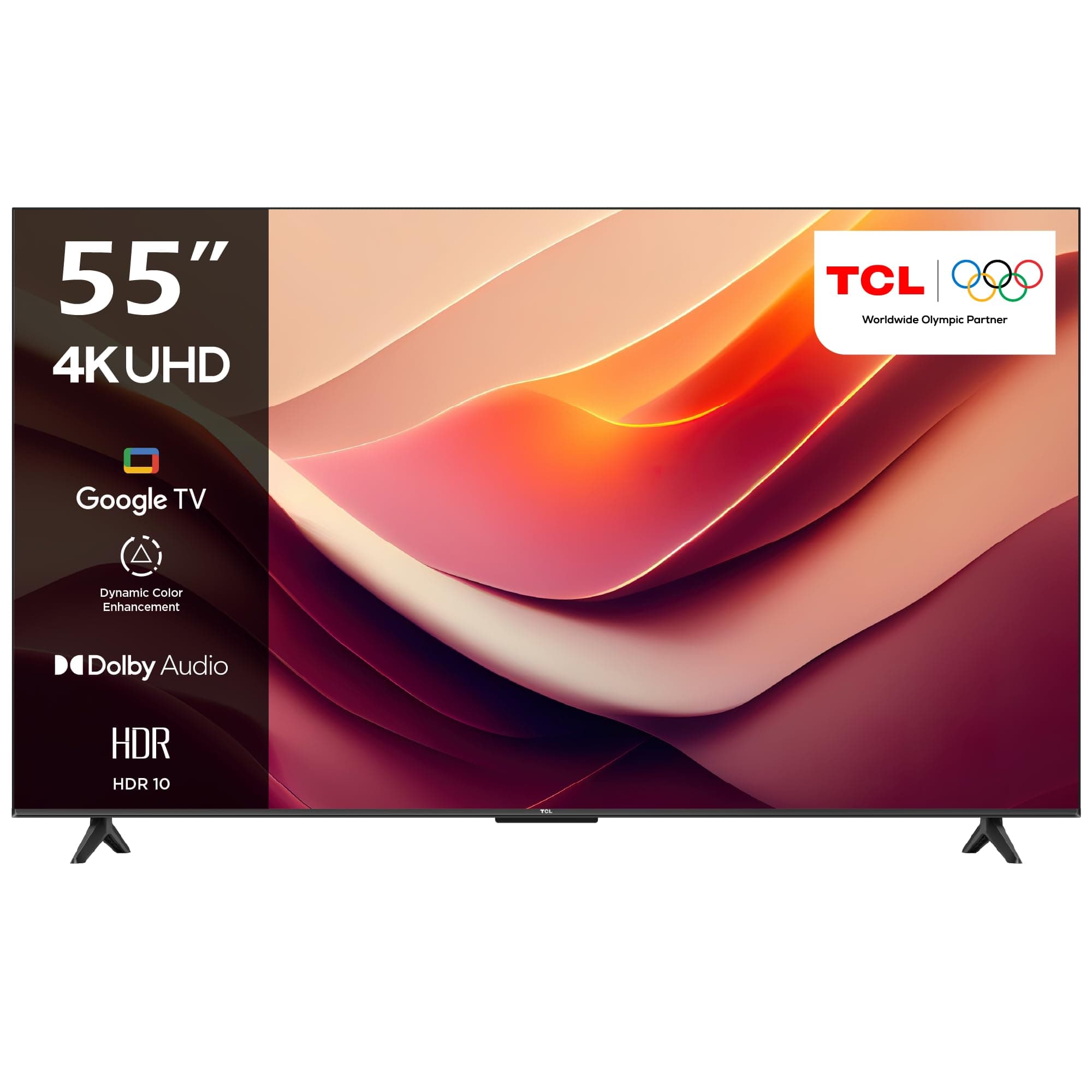 TCL 55 Inch 4K UHD Smart Google TV, HDR 10, Dolby Audio, Dynamic Color Enhancement, Metallic Bezel-less Design (2024 Model) 55P69B Black on Amazon.ae - Price Tracker