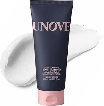 UNOVE Deep Damage Hair Treatment Mask Ex 207 ml/7fl.oz | Premium Nourishing Hair Mask | Conditioner for Dry Frizzy Damaged Hair with Keratin-PF | Strengthening & Hydrating on Amazon.ae - Price Tracker