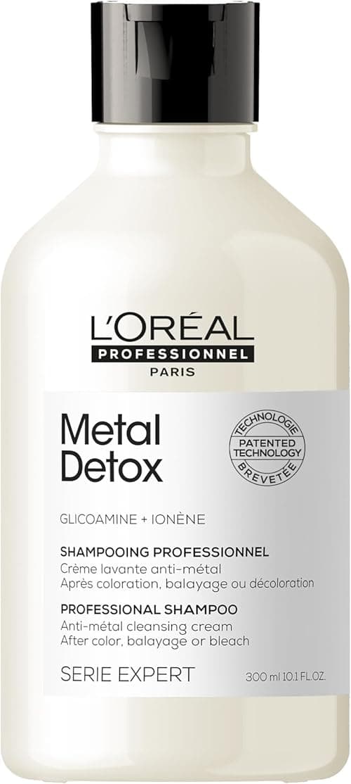 L’Oréal Professionnel | Metal Detox Shampoo | Sulfate-Free | For Soft & Shiny looking hair | For Colored, Damaged & All Hair Types | Hard Water-Resistant | With Glicoamine | SERIE EXPERT on Amazon.ae - Price Tracker