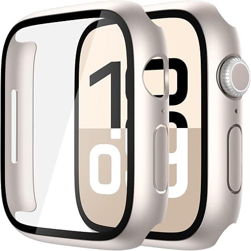 Misxi 2-Pack Case with Screen Protector for Apple Watch Series 11/10 42mm على Amazon.ae - متتبع الأسعار
