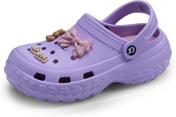 DOCTOR EXTRA SOFT Women's UltraSoft Charms Clogs/Sandals with Adjustable Back Strap for Adult| Comfortable & Light Weight | Stylish & Anti-Skid |Waterproof & Everyday Use Mules for Girls/Ladies D-522 on Amazon.ae - Price Tracker