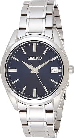 Seiko Herren-Uhr Quarz Edelstahl mit Edelstahlband SUR314P1 on Amazon - Best Deal Finder