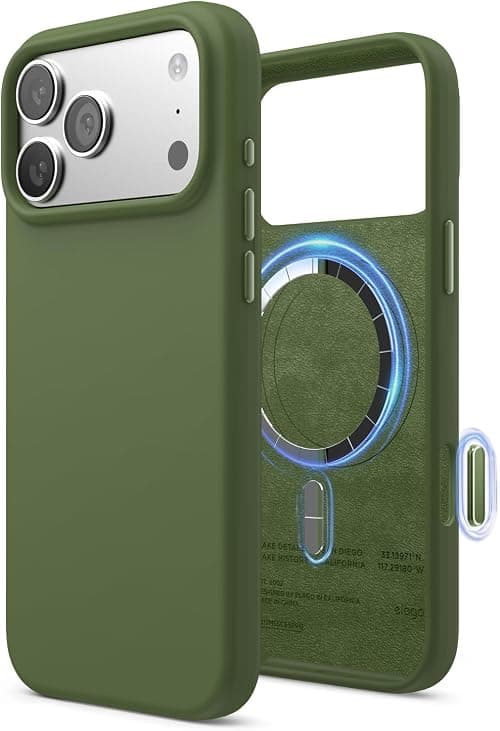 elago Magnetic Liquid Silicone for iPhone 18 Pro Max Case|iPhone 17 Pro Max على Amazon.ae - متتبع الأسعار