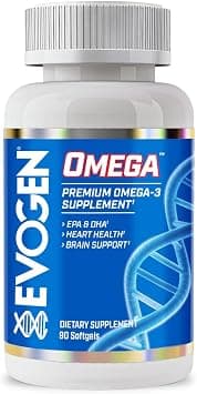Evogen Omega 3 Maximum Concentration 2100Mg Of EPA & DHA | Supports Heart & Brain Health | Increases Joints Flexibility | No Fishy Taste & Burp Free | 90 Soft gels on Amazon - Best Deal Finder