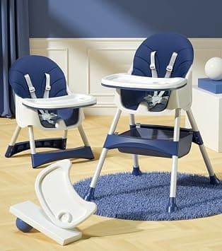 Baby Feeding Chair (Dark Blue) - Amazon.ae Price Tracker