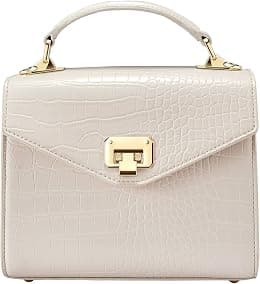 VICTORIA HYDE Crossbody Bag For Women Vegan Genuine Leather Handbags Briefcase With Small and Square Bags - Best Deal Finder