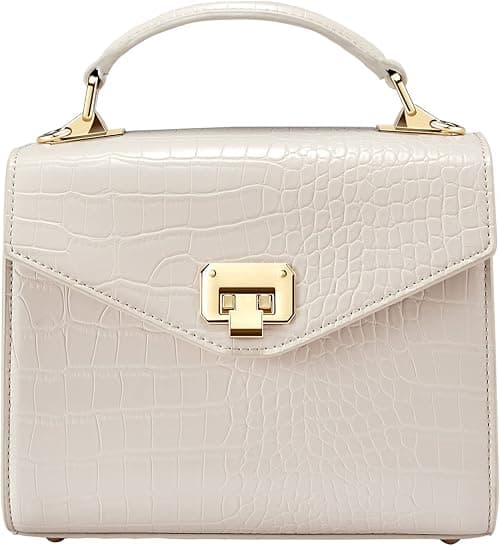 VICTORIA HYDE Crossbody Bag For Women Vegan Genuine Leather Handbags Briefcase With Small and Square Bags on Amazon.ae - Price Tracker