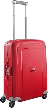 Samsonite S'Cure - Spinner S carry on, with 4 wheels, 55 cm, 34 L, Crimson Red on Amazon.ae - Price Tracker