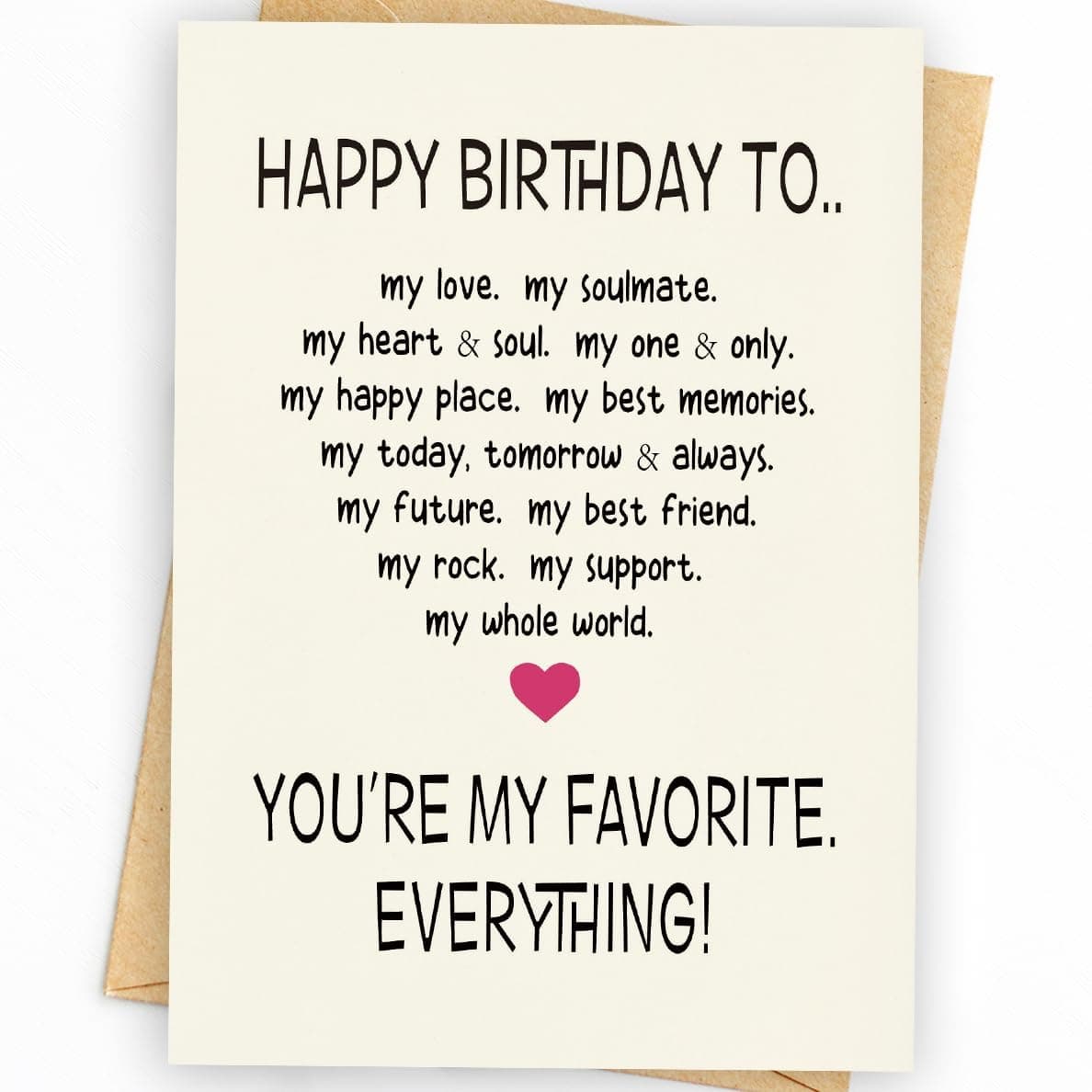 Funny Birthday Card & Gifts for Men Husband Boyfriend Him, Happy Bday Card, Sweetheart Romantic on Amazon.ae - Price Tracker