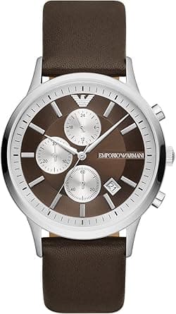 Emporio Armani Men's Chronograph, Stainless Steel Watch, AR11490 on Amazon.ae - Price Tracker