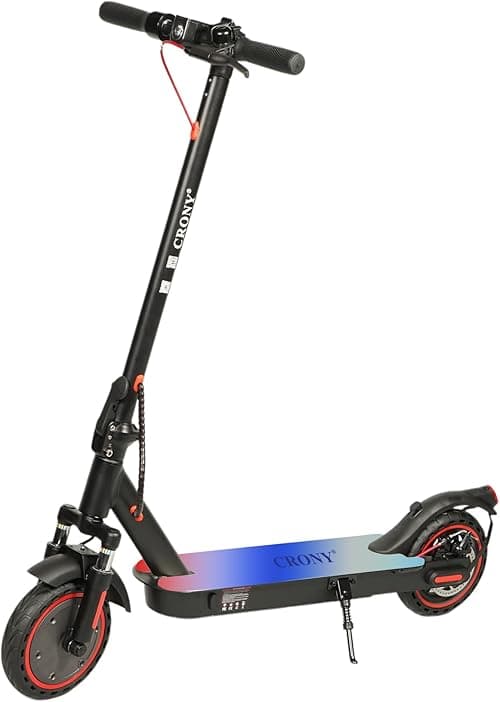 CRONY M365 Foldable Electric Scooter with Front Suspension & Durable Honeycomb Tires, 7-Colors LED Deck Lights, Lightweight Commuter Scooter with for Adults & Kids, Smart App Control on Amazon.ae - Price Tracker