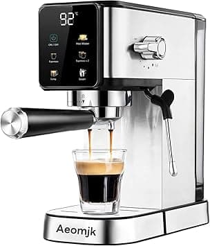 Wtrtr&Aeomjk,Espresso Machine Coffee, Professional Espresso Maker,Espresso Manual Coffee Machines [1 year warranty] CM-5105 (touch) on Amazon.ae - Price Tracker