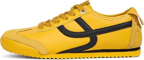LUCKY STEP Women's Retro Fashion Sneakers Thin Sole Casual Walking Lightweight Tennis Trainers Running Gym Workout Classic Comfortable Athletic Shoes on Amazon.ae - Price Tracker