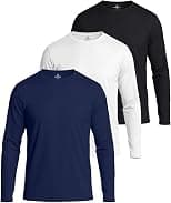 Real Essentials 3 Pack: Men's Quick-Dry Short Sleeve Athletic Performance Polo Shirt (Available in Big & Tall) - Best Deal Finder
