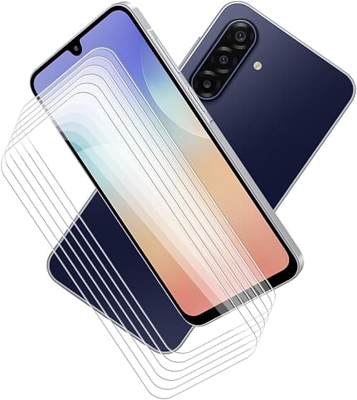 6-Pack Screen Protector for Galaxy M17 5G | (6.74 inch) 9H Hardness Tempered Glass [Maximum Protection] from Drops & Scratches on Amazon.ae - Price Tracker