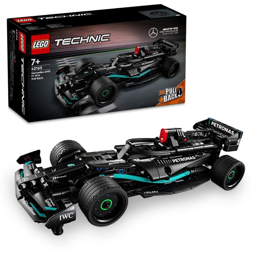 LEGO Technic Mercedes-AMG F1 W14 E Performance Pull-Back Race Car Toy for Kids, Boys and Girls aged 7 Plus Years Old, Pull-Back Model Vehicle Set, Bedroom Decoration, Birthday Gift Idea 42165 on Amazon.ae - Price Tracker