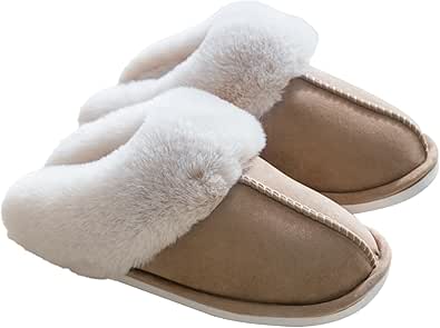 LIWEGHT Slippers for Women Men Fuzzy Memory Foam Slippers Fluffy Winter Soft Warm Slip On House Slippers,Anti-Skid Cozy Plush Warm Couple Slippers for Indoor Outdoor Slippers on Amazon.ae - Price Tracker
