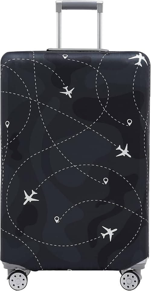 Travelkin Luggage Cover Washable Suitcase Protector Scratch Resistant Fits 18-32 Inch Luggage على Amazon.ae - متتبع الأسعار