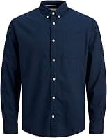 JACK & JONES mens Jjeoxford Shirt L/S Noos Shirt - Best Deal Finder