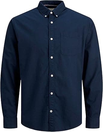 JACK & JONES mens Jjeoxford Shirt L/S Noos Shirt on Amazon.ae - Price Tracker