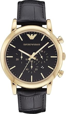 Emporio Armani Men's Chronograph, Stainless Steel Watch, 46mm case size on Amazon.ae - Price Tracker