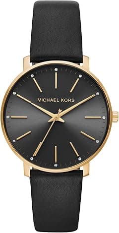 Michael Kors Pyper Women's Watch, Stainless Steel Watch for Women with Steel, Leather, or Silicone Band - متتبع أسعار Amazon.sa