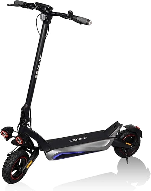 CRONY T2 1500W Electric Scooter High Speed, 45-70KM/H Speed, 45-55KM Range, 120KG Max Load, Dual Disc Brakes, Front/Rear Suspension, LED Display, Bluetooth APP Connect, Full LED Lighting System on Amazon.ae - Price Tracker