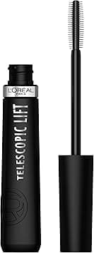 L'Oreal Paris Telescopic Lift Mascara, Lengthening and Volumizing Eye Makeup, Lash Lift with Up to 36HR Wear, Washable, Black Brown, 0.33 Fl Oz on Amazon.ae - Price Tracker