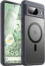 JETech Magnetic Case for Google Pixel 8 6.2-Inch 2023, Compatible with MagSafe, Translucent Matte Back Shockproof Phone Cover (Hazel) - Best Deal Finder