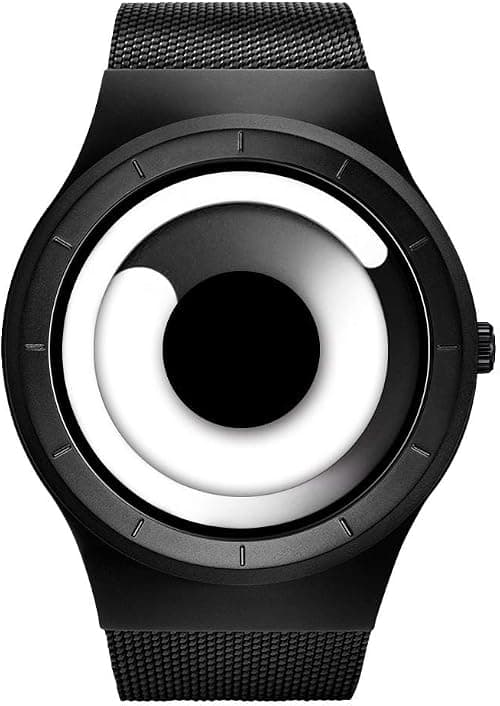SINOBI Business Watches Men Fashion Creative Original Design Watch Men Steel Mesh Men's Watch Clock Relogio Masculino Unique Wristwatch على Amazon.ae - متتبع الأسعار