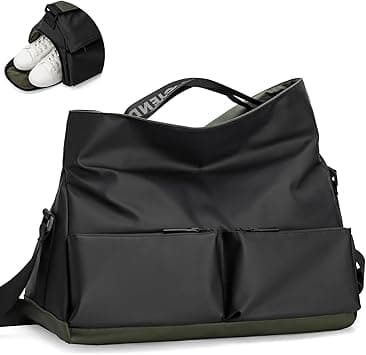 Unisex Gym Bag with Shoe Compartment, Waterproof Small Sport Duffle Tote with Wet Pocket for Workout, Yoga, Dance, Travel & Fitness – Lightweight Compact Multipurpose Gym Duffel on Amazon.ae - Price Tracker