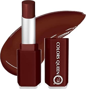 Colors Queen Gloss Stick | Lightweight & Non-Sticky Lip Gloss | Smooth 8 Hrs Hydrating Formula | High Shine Lipstick for Women Enriched with Shea Butter, Vitamin E & Squalane (03 - Hot Chocolit, 3.6g) - Best Deal Finder