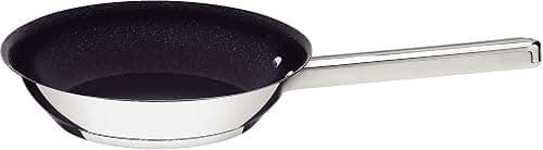 Tramontina Professional 30cm 2.9L Stainless Steel Shallow Frying Pan with Tri-ply Bottom and Interior PFOA Free Nonstick Coating, Made In Brazil 62376208 على Amazon.ae - متتبع الأسعار