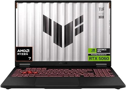 ASUS TUF Gaming A16 FA608UMI - 16" FHD+ 165 Hz - AMD Ryzen 7 260 - GeForce RTX 5060 Laptop GPU - 16GB DDR5 RAM - 2TB SSD Window 11 Home, RGB BACKLIT KB, MECHA GREY on Amazon.ae - Price Tracker
