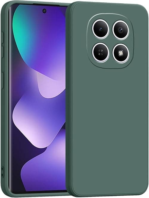 Silicone Case for Redmi Note 15, Soft Gel Rubber, Anti-scratch, Shockproof, Slim, Full Body Protection (Green, Redmi Note 15) على Amazon.ae - متتبع الأسعار