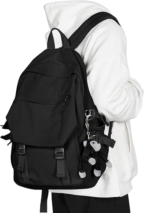 coowoz School Bag Lightweight Casual Daypack College Laptop Backpack for Men Women Water Resistant on Amazon.ae - Price Tracker
