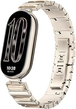 Xiaomi Smart Band 10 Glimmer Edition Glimmer Gold | 1.72''AMOLED Narrow-edge Quadrilateral Display | Professional Workout Analysis | Up to 21-days Battery Life | All-round Sleep Monitoring - Amazon.ae Price Tracker
