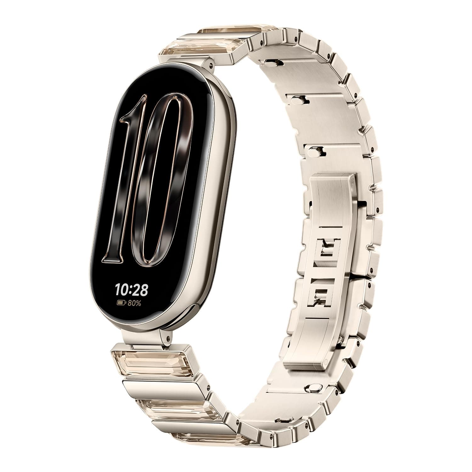 Xiaomi Smart Band 10 Glimmer Edition Glimmer Gold | 1.72''AMOLED Narrow-edge Quadrilateral Display | Professional Workout Analysis | Up to 21-days Battery Life | All-round Sleep Monitoring on Amazon.ae - Price Tracker