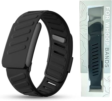 Anti-UV High Temp Resistant Silicone Band for Whoop 5.0/One/Peak/Life(MG), 25mm Wide Lightweight Replacement Strap, Waterproof Sweatproof for Men Women, Ideal for Gym Running Swimming, Black on Amazon.ae - Price Tracker
