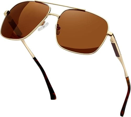 KANASTAL Polarized Sunglasses Men Women Lightweight Metal Frame UV400 on Amazon.ae - Price Tracker
