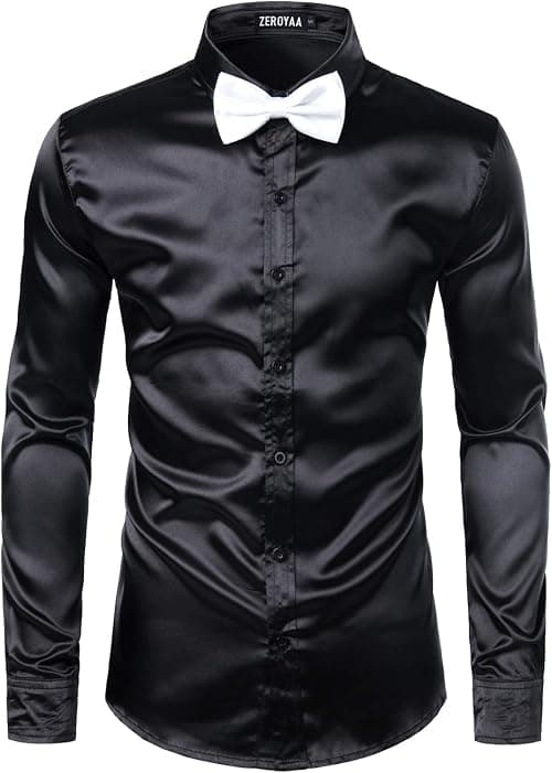 ZEROYAA mens Classic Button Down Shirt (pack of 1) on Amazon - Best Deal Finder