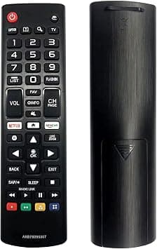 Universal Remote Control for LG TV Remote LCD, LED, Smart TV,Compatible with All Models for LG Brand, with Netflix Prime Video Shortcut Buttons (Black A) على Amazon.ae - متتبع الأسعار