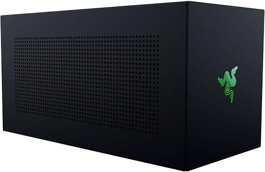 Razer Core X V2 External Graphics Enclosure (eGPU): Compatible with Windows 11 Thunderbolt 4/5 and USB 4 Laptops & Devices - 4 Slot Wide NVIDIA/AMD Graphics Cards PCIe 4.0 Support - 140W PD via USB C على Amazon.ae - متتبع الأسعار