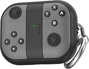 for AirPods Pro 3 Case - 2025 Game Console Design Case for Apple AirPods Pro 3rd Generation, Silicone Protective Case for Air Pods Pro 3 - Anime Case for Men & Women (Black & Grey) - Amazon.ae Price Tracker