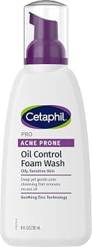 Cetaphil Pro Acne Prone Skin Foam Wash, 235 ml على Amazon.ae - متتبع الأسعار