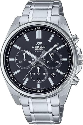 Casio Edifice Men's Watch - EFV-650D-1AVUDF Black Dial on Amazon.ae - Price Tracker