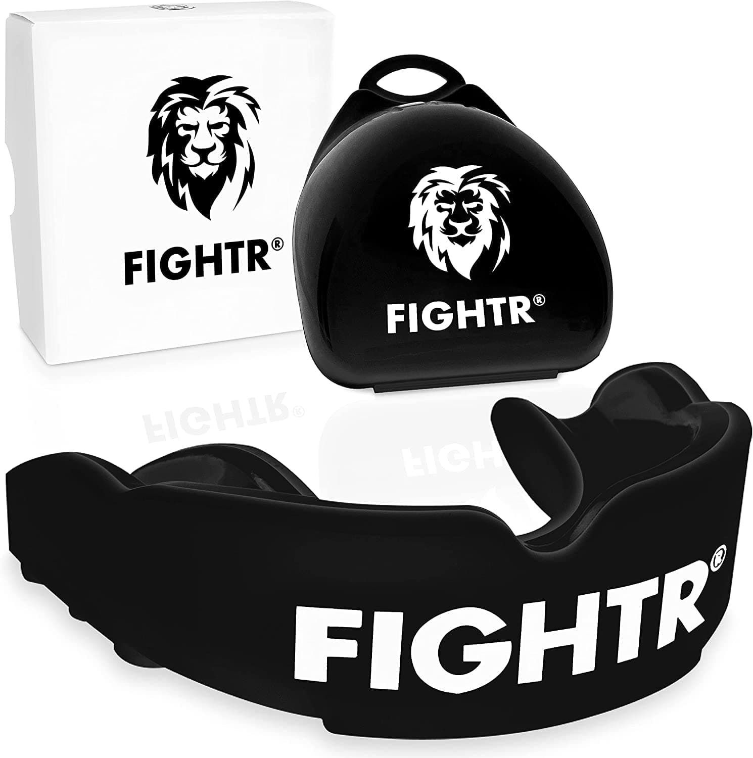 FIGHTR Premium Mouth Guard - for Excellent Breathing & Easy to fit | Sports Mouth Guard for Boxing, MMA, Football, Lacrosse, Hockey and Other Sports | incl. hygienic Box on Amazon.ae - Price Tracker