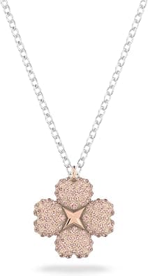 Swarovski Latisha Flower Crystal Jewelry Collection, Rose Gold Tone & Rhodium Tone Finish - دليلك لأفضل العروض